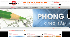 Desktop Screenshot of bigsunvietnam.com.vn