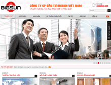 Tablet Screenshot of bigsunvietnam.com.vn
